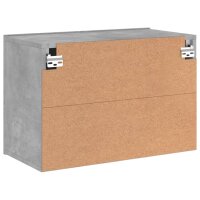 vidaXL TV-Wandschrank Betongrau 60x30x41 cm