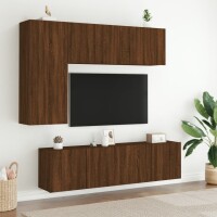 vidaXL TV-Wandschrank Braun Eichen-Optik 60x30x41 cm