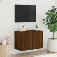 vidaXL TV-Wandschrank Braun Eichen-Optik 60x30x41 cm