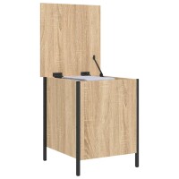 vidaXL Sitzbank mit Stauraum Sonoma-Eiche 40x42,5x50 cm Holzwerkstoff