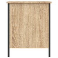 vidaXL Sitzbank mit Stauraum Sonoma-Eiche 40x42,5x50 cm Holzwerkstoff