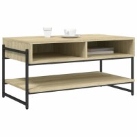 vidaXL Couchtisch Sonoma-Eiche 90x50x45 cm Holzwerkstoff