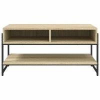 vidaXL Couchtisch Sonoma-Eiche 90x50x45 cm Holzwerkstoff