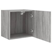 vidaXL TV-Wandschrank Grau Sonoma 40,5x30x40 cm Holzwerkstoff