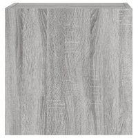 vidaXL TV-Wandschrank Grau Sonoma 40,5x30x40 cm Holzwerkstoff