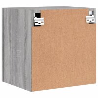 vidaXL TV-Wandschrank Grau Sonoma 40,5x30x40 cm Holzwerkstoff