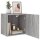 vidaXL TV-Wandschrank Grau Sonoma 40,5x30x40 cm Holzwerkstoff