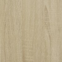 vidaXL Konsolentisch Sonoma-Eiche 75x32x75 cm Holzwerkstoff