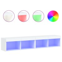 vidaXL TV-Schränke mit LED-Leuchten 2 Stk....