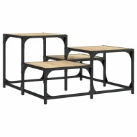 vidaXL Couchtisch Sonoma-Eiche 68x68x40 cm Holzwerkstoff