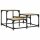 vidaXL Couchtisch Sonoma-Eiche 68x68x40 cm Holzwerkstoff