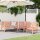 vidaXL 3-tlg. Garten-Lounge-Set Massivholz Douglasie