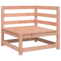 vidaXL Gartensofa mit Hocker 2-Sitzer Massivholz Douglasie