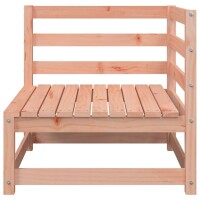 vidaXL Gartensofa mit Hocker 2-Sitzer Massivholz Douglasie