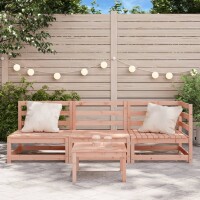 vidaXL Gartensofa 3-Sitzer Massivholz Douglasie