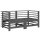 vidaXL 6-tlg. Garten-Lounge-Set Grau Massivholz Kiefer