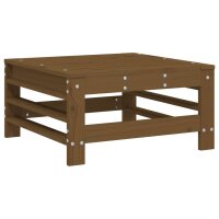 vidaXL 5-tlg. Garten-Lounge-Set Honigbraun Massivholz Kiefer