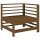 vidaXL 5-tlg. Garten-Lounge-Set Honigbraun Massivholz Kiefer