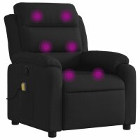 vidaXL Massagesessel Schwarz Stoff