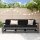 vidaXL 3-tlg. Garten-Lounge-Set Grau Massivholz Kiefer