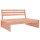 vidaXL Garten-Mittelsofa 120x80 cm Massivholz Douglasie