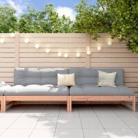 vidaXL Garten-Mittelsofas 2 Stk. 120x80 cm Massivholz Douglasie