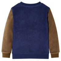 Kinder-Sweatshirt Dunkles Marineblau 128