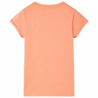 Kinder-T-Shirt Pfirsichfarbe 92