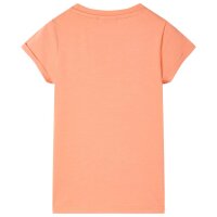 Kinder-T-Shirt Pfirsichfarbe 116