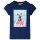 Kinder-T-Shirt Marineblau 128