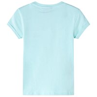 Kinder-T-Shirt Hellblau 128