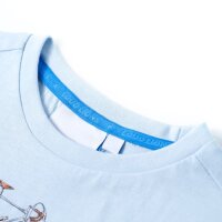 Kinder-T-Shirt Hellblau 140