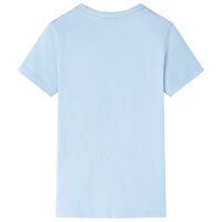 Kinder-T-Shirt Hellblau 116