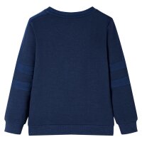 Kinder-Sweatshirt Marineblau Melange 140