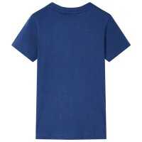 Kinder-T-Shirt Dunkelblau 140