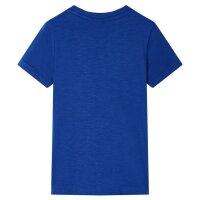 Kinder-T-Shirt Dunkelblau 140