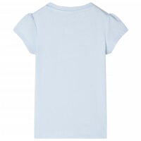 Kinder-T-Shirt Hellblau 104