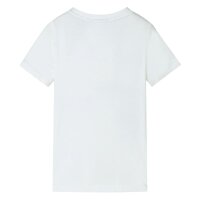 Kinder-T-Shirt Ecru 116