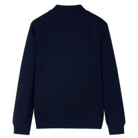 Kinder-Sweatshirt mit Rei&szlig;verschluss Marineblau 92