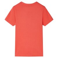 Kinder-T-Shirt Hellrot 104