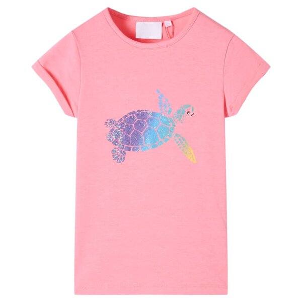 Kinder-T-Shirt Hellrosa 116