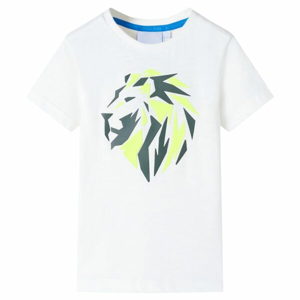 Kinder-T-Shirt Ecru 140