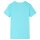 Kinder-T-Shirt Aquablau 128