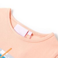 Kinder-T-Shirt Hellorange 104