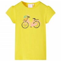 Kinder-T-Shirt Gelb 140