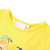 Kinder-T-Shirt Gelb 140