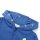 Kinder-Kapuzenpullover mit Reißverschluss Blau Melange 92