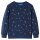 Kinder-Sweatshirt Marineblau Melange 116