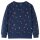 Kinder-Sweatshirt Marineblau Melange 116