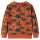 Kinder-Sweatshirt Helles Rostbraun 128